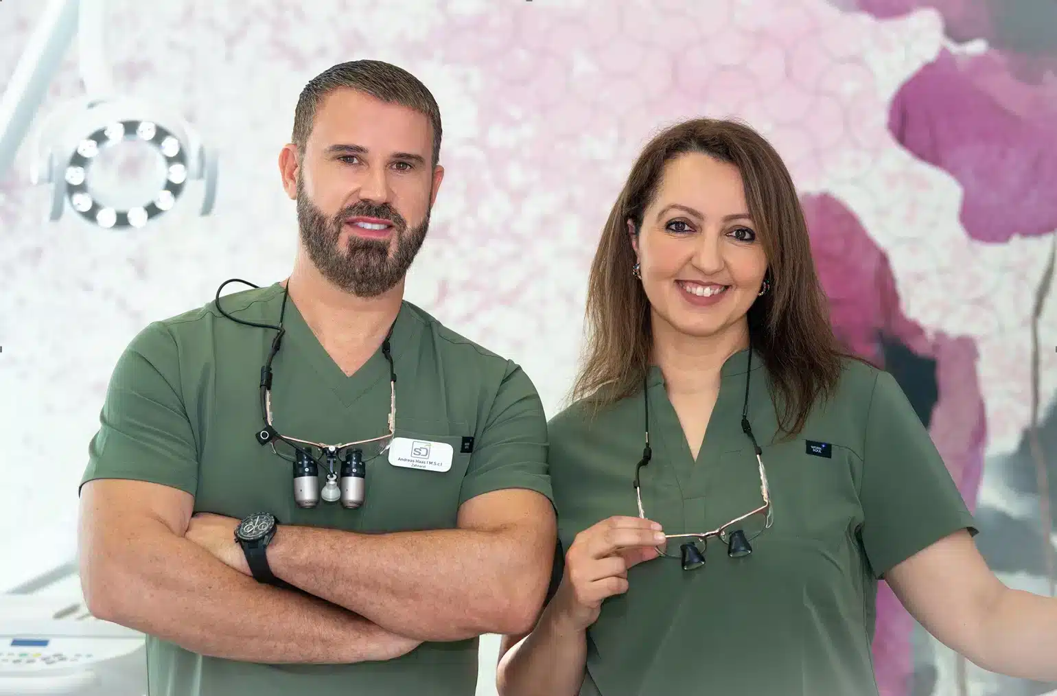 Behandlerteam der Zahnarztpraxis smileDentity